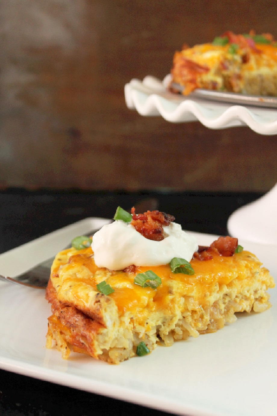 Hash Brown Bacon Quiche Recipe | FaveSouthernRecipes.com