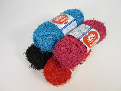 Red Heart Scrubby Yarn Review