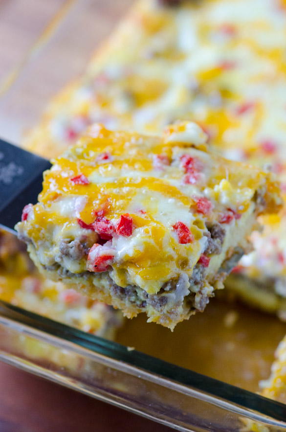 Pimento Cheese Egg Casserole