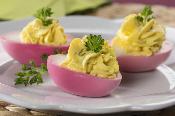 Pickled Deviled Eggs