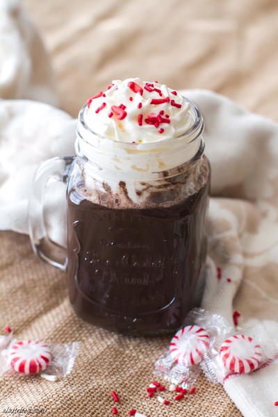Homemade Peppermint Hot Chocolate Peppermint Hot Chocolate