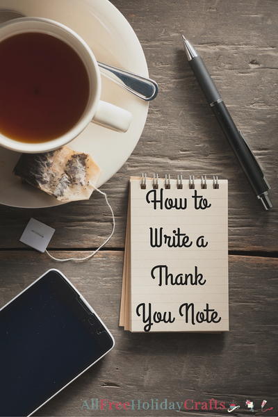 How to Write a Thank You Note How to Write a Thank You Note