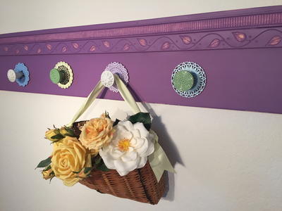 Vintage DIY Coat Rack