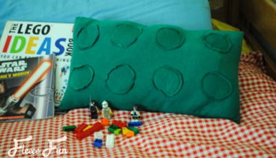 Lego-Inspired Pillow Sewing Pattern