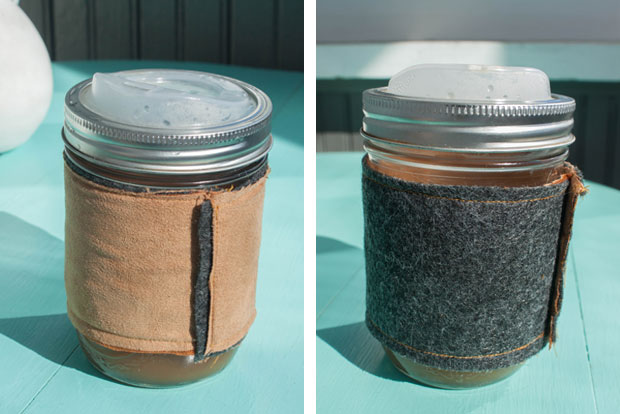 Reversible Mason Jar Cozy Sewing Pattern
