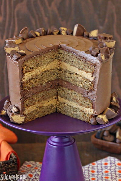 Peanut Butter and Banana Grooms Cake