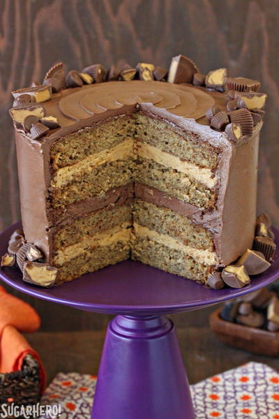 Peanut Butter and Banana Groom's Cake
