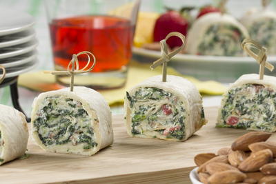 Spinach Dip Rollups