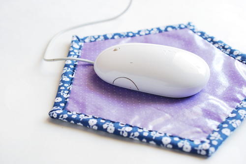 Pentagon Mouse Pad Quilt Pattern Pentagon Mouse Pad Quilt Pattern