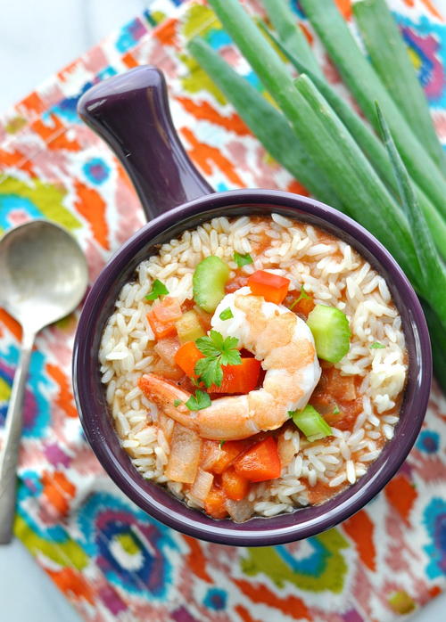 Slow Cooker Chicken and Shrimp Jambalaya Slow Cooker Chicken and Shrimp Jambalaya_1