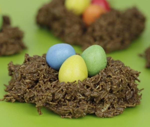 Easter Chocolate Nests Easter Chocolate Nests