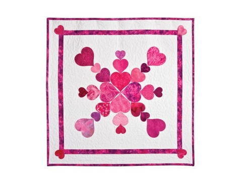 Heart of My Heart Valentine Quilt