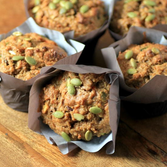 Zucchini Carrot Breakfast Muffins Zucchini Carrot Breakfast Muffins