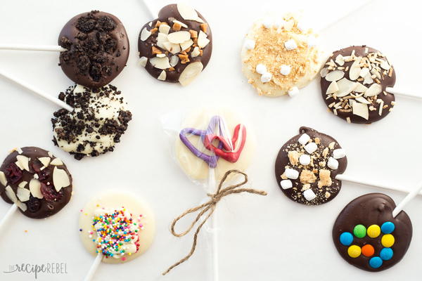 Sweetheart Chocolate Lollipops Sweetheart Chocolate Lollipops