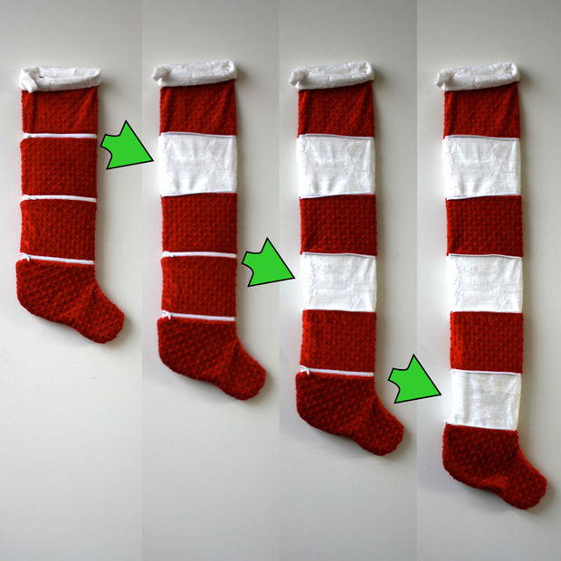 Amazing Expandable Christmas Stocking