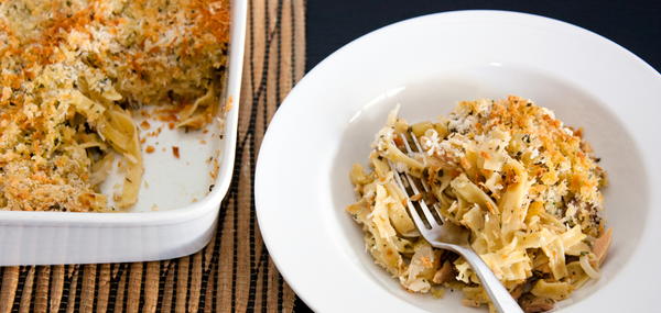 Classed Up Tuna Noodle Casserole Classed Up Tuna Noodle Casserole