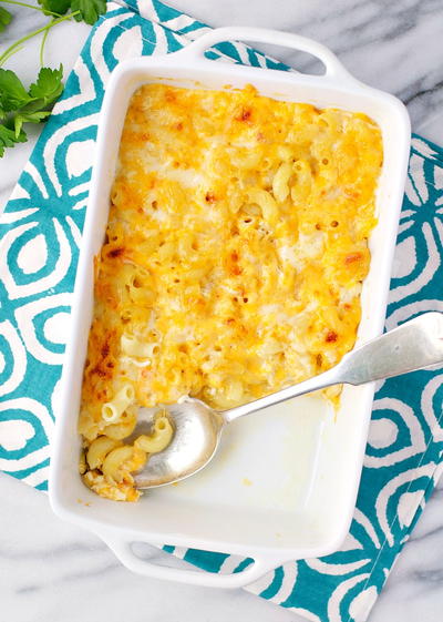 Dump and Bake Overnight Macaroni and Cheese Dump and Bake Overnight Macaroni and Cheese_1