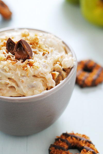 Samoas Inspired Dip Samoas Inspired Dip