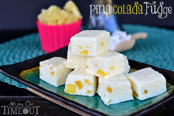 Tropical Pina Colada Fudge Tropical Pina Colada Fudge