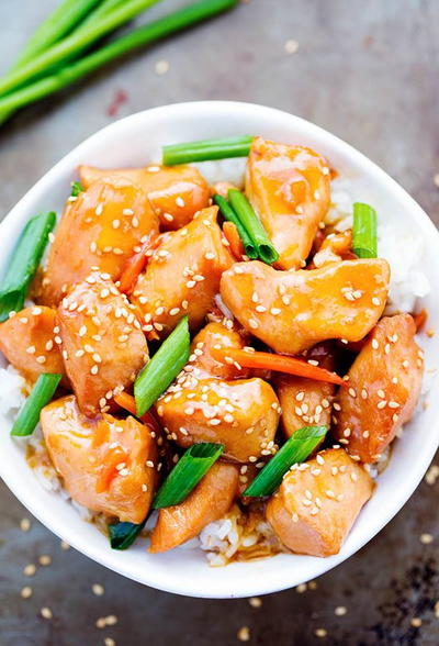 Slow Cooker Mongolian Chicken Slow Cooker Mongolian Chicken