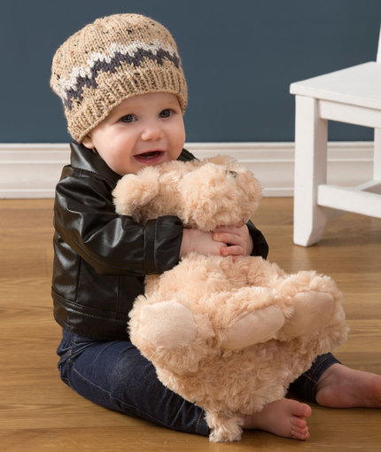 Double Chevron Baby Beanie Double Chevron Baby Beanie