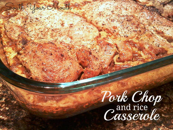 4-Ingredient Pork Chop Casserole 4-Ingredient Pork Chop Casserole