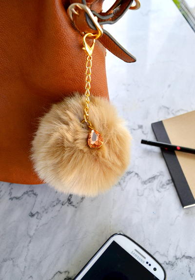 Faux Fur DIY Pom Pom