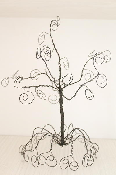 Wire Tree Jewelry Organizer Wire Tree Jewelry Organizer