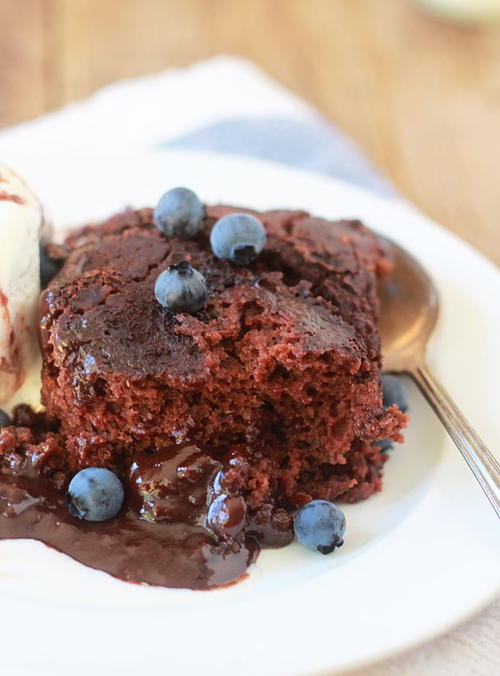 Hot Fudge Slow Cooker Cake Hot Fudge Slow Cooker Cake