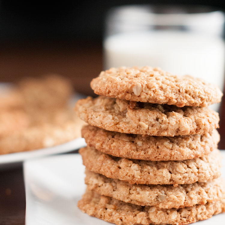 Easy Homemade Oatmeal Cookies | TheBestDessertRecipes.com