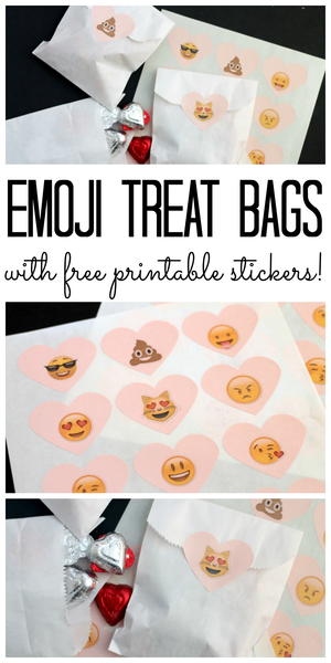 Emoji Treats Bags
