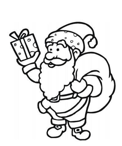 Santa Claus Free Coloring Pages