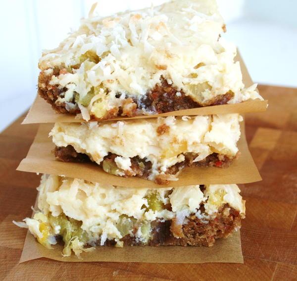 Pineapple Cheesecake Carrot Cake Bars Pineapple Cheesecake Carrot Cake Bars