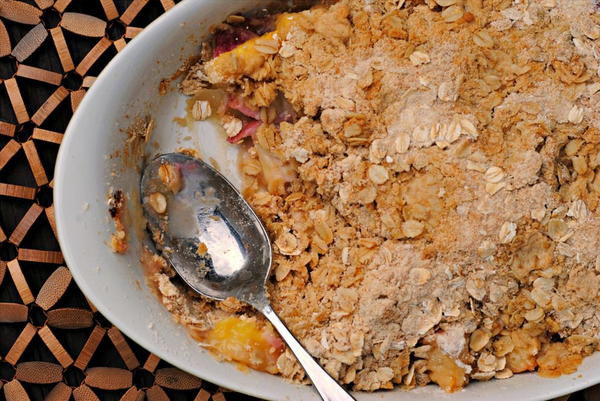 Peach Pineapple Crumble Peach Pineapple Crumble