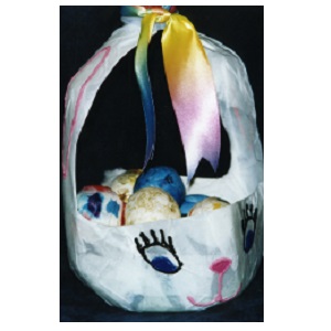 Easter Bunny Milk Jug Basket Easter Bunny Milk Jug Basket