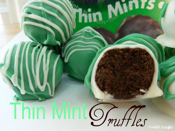 Thin Mint Truffles Thin Mint Truffles