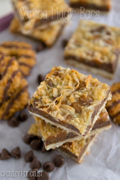 Samoa Magic Bars Samoa Magic Bars