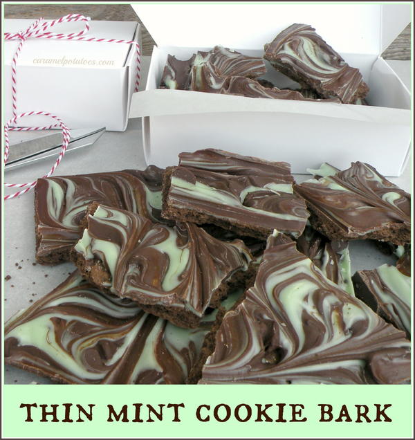 Copycat Thin Mint Cookie Bark Copycat Thin Mint Cookie Bark
