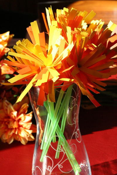 Burst of Sunshine DIY Paper Flowers Burst of Sunshine DIY Paper Flowers