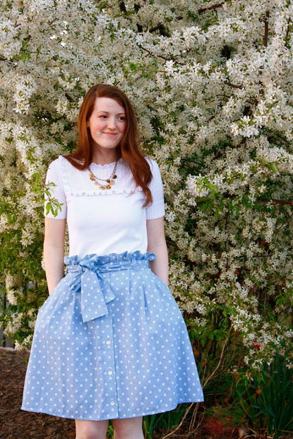 Flattering Upcycled DIY Skirt Flattering Upcycled DIY Skirt