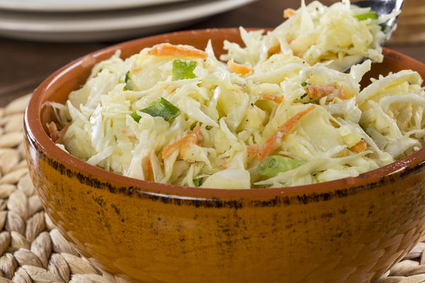 Cabbage and Potato Slaw