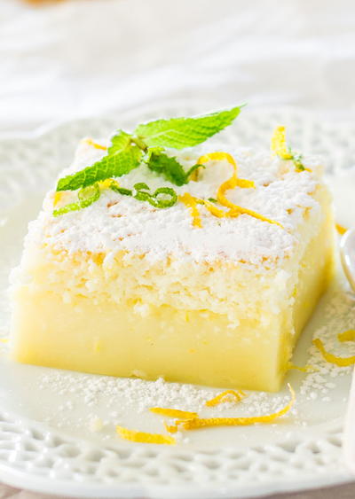 Lemon Magic Cake Lemon Magic Cake