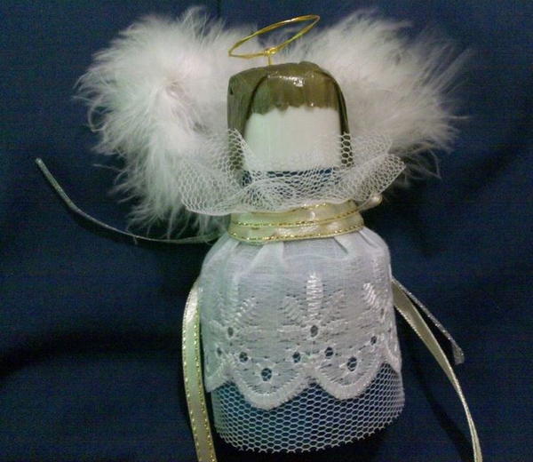 Christmas Angel Plastic Bottle Craft Christmas Angel Plastic Bottle Craft