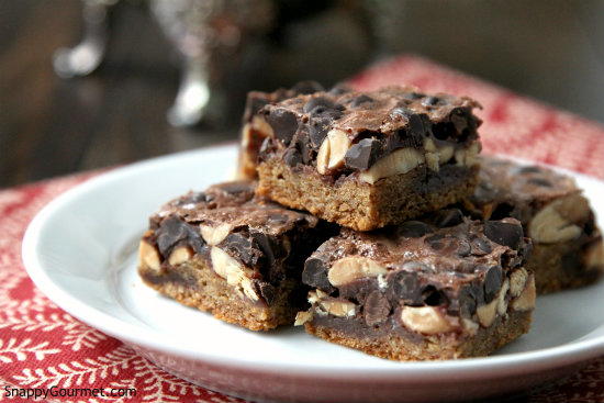 Chocolate Peanut Butter Magic Bars