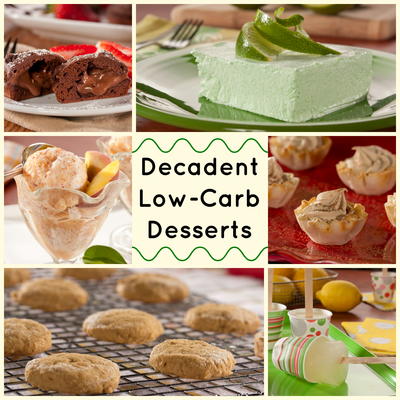 10 Decadent Low-Carb Desserts