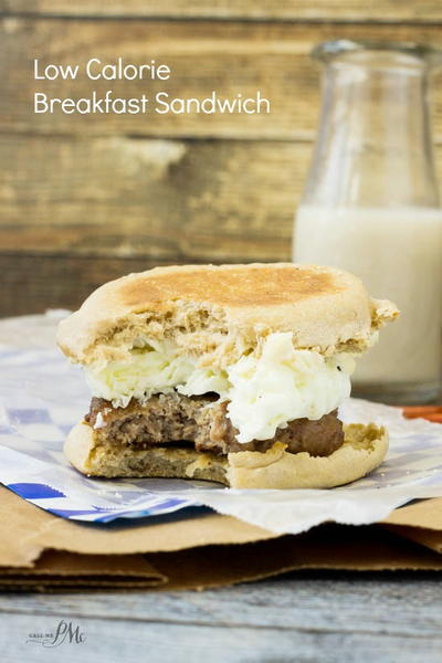 Low-Calorie Breakfast Sandwich Low-Calorie Breakfast Sandwich
