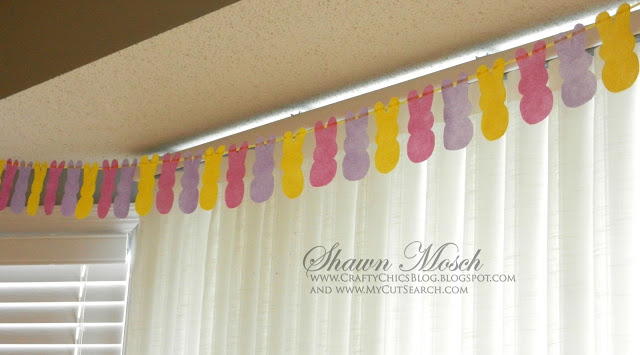 Peeps DIY Garland
