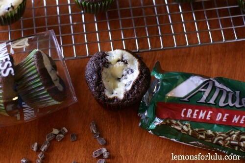 Guinness Black Bottom Mint Cupcakes Guinness Black Bottom Mint Cupcakes