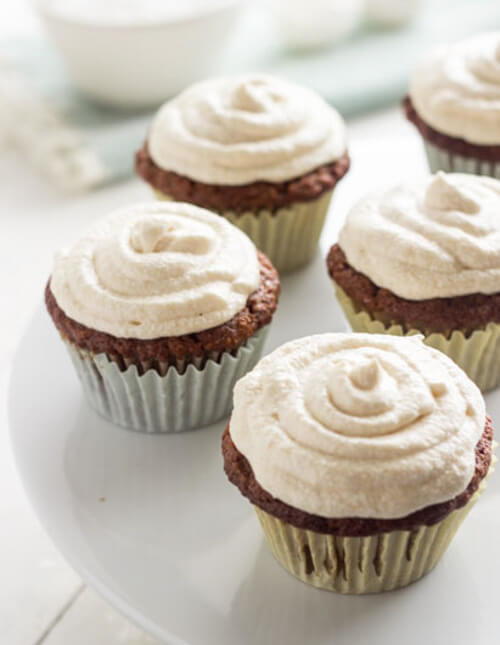 Heavenly Carrot Cake Cupcakes