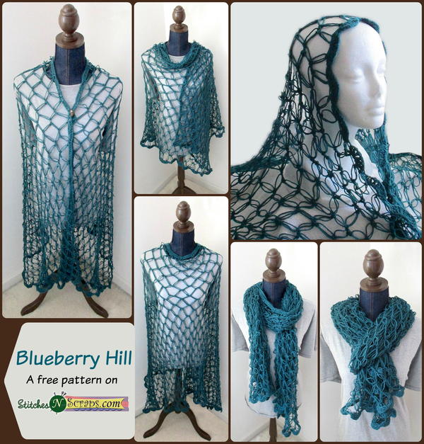 Blueberry Hill Crochet Shawl Blueberry Hill Crochet Shawl